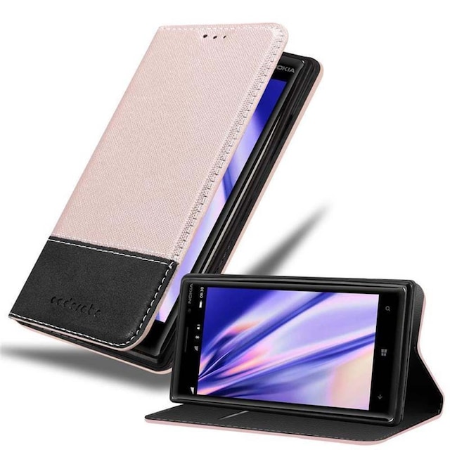 Nokia Lumia 830 Etui Case Cover (Lyserød)
