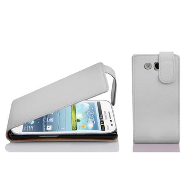 Samsung Galaxy WIN Pungetui Flip Cover (Hvid)