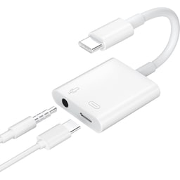 NÖRDIC USB-C til 3,5 mm lydadapter, USB-C hovedtelefonadapter og PD 60W opladning