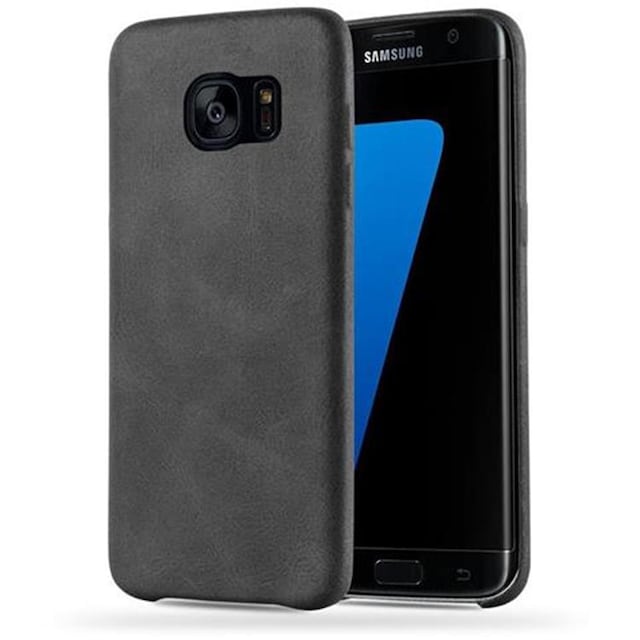 Samsung Galaxy S7 EDGE Etui Case Cover (Sort)
