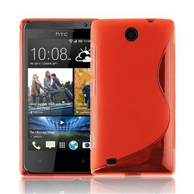 HTC Desire 300 Etui Case Cover (Rød)