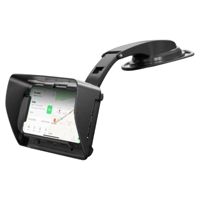 Bil Mobiltelefonholder 360° drejelig Vindskærm Håndfri telefonholder