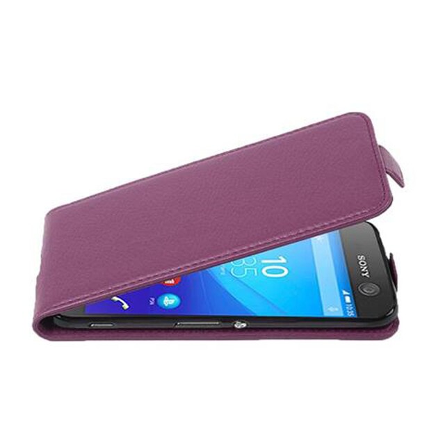 Sony Xperia M5 Pungetui Flip Cover (Lilla)