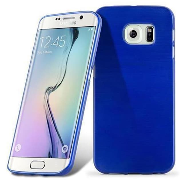 Samsung Galaxy S6 EDGE Cover Etui Case (Blå)