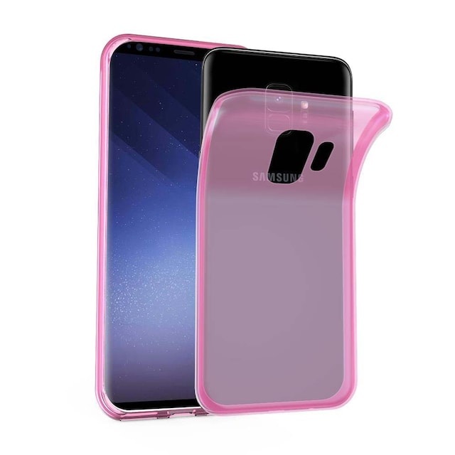Samsung Galaxy S9 Cover TPU Etui (Lyserød)