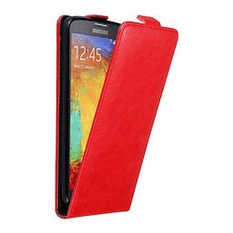 Samsung Galaxy NOTE 3 NEO Pungetui Flip Cover (Rød)