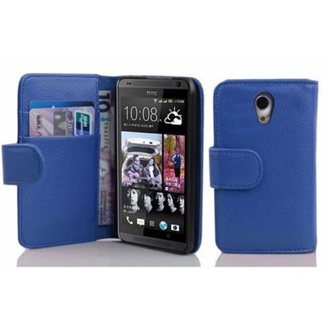 Pungetui HTC Desire 700 Cover Case (Blå)