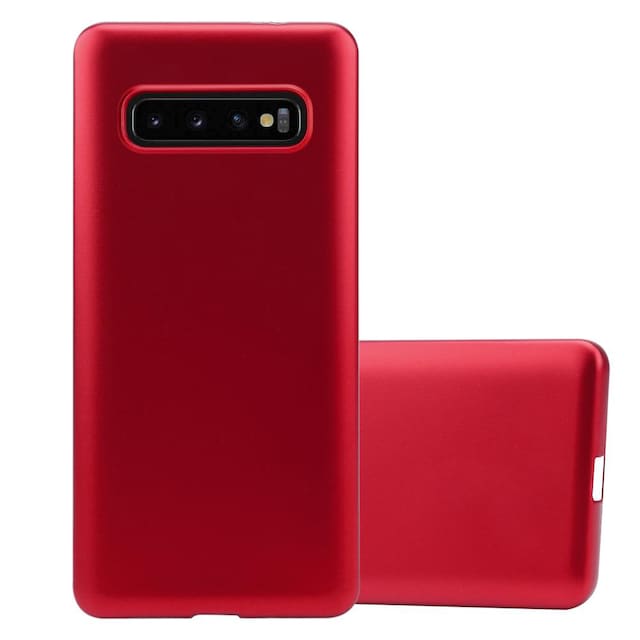 Samsung Galaxy S10 PLUS Cover Etui Case (Rød)