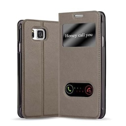 Pungetui Samsung Galaxy ALPHA Cover Case (Brun)