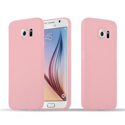 Cover Samsung Galaxy S6 Etui Case (Lyserød)