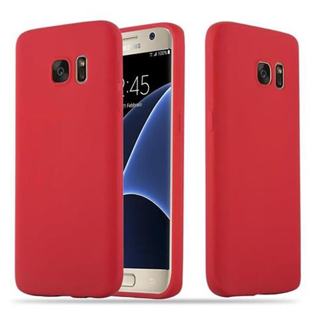 Cover Samsung Galaxy S7 Etui Case (Rød)