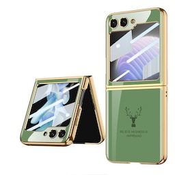 Elk Glass Case Samsung Galaxy Z Flip 5 - Grøn