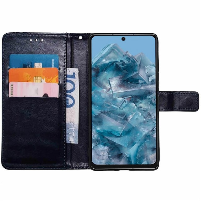 Wallet cover 3-kort Google Pixel 8 - Mørkeblå