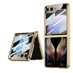 Golden Wings Glass Case Samsung Galaxy Z Flip 5