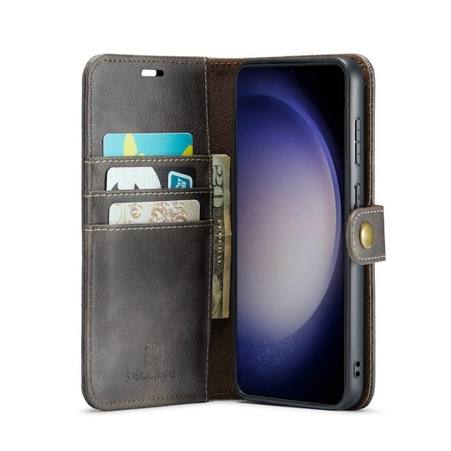 Wallet DG-Ming 2i1 Samsung Galaxy S23 FE - Grå