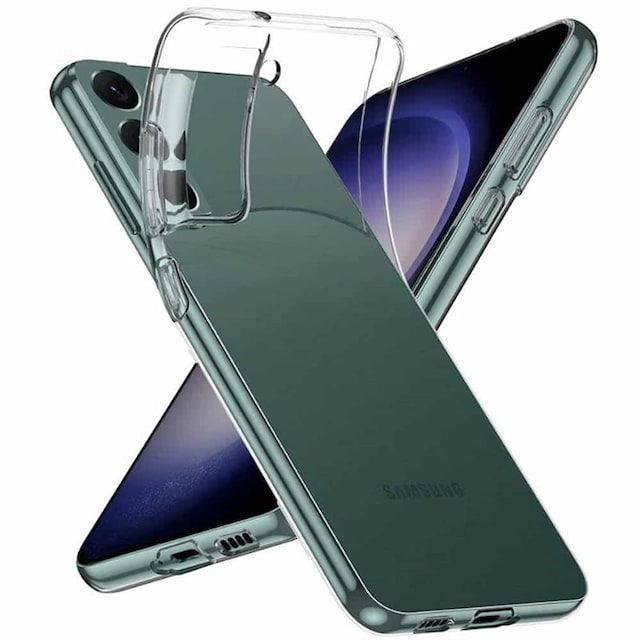 Silikone cover gennemsigtig Samsung Galaxy S23 FE