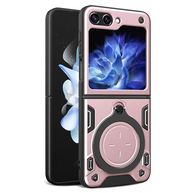 Magnetic Ring cover Samsung Galaxy Z Flip 5 - Rose