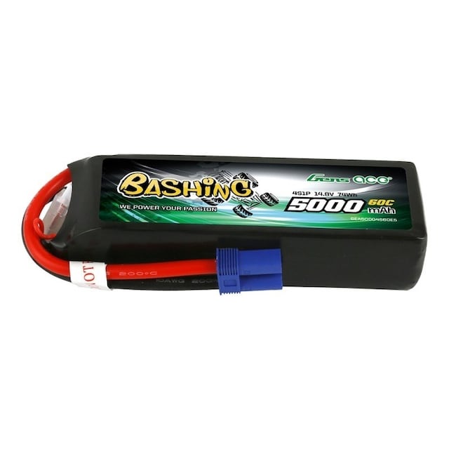 4s  5000mAh - 60C - Gens Ace EC5 Bashing Series