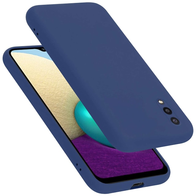 Samsung Galaxy A02 / M02 Cover Etui Case (Blå)