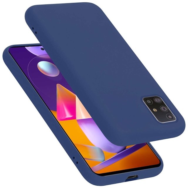 Samsung Galaxy M31s Cover Etui Case (Blå)