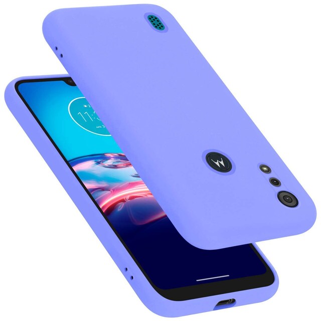 Motorola MOTO E6s 2020 Cover Etui Case (Lilla)