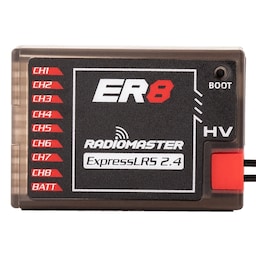 Radiomaster ELRS ER8 8ch PWM-modtager 2.4GHz