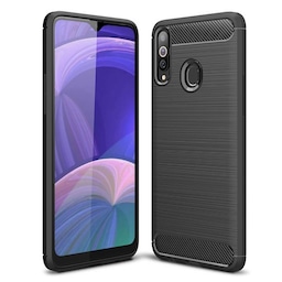 Børstet silikone cover Samsung Galaxy A20s