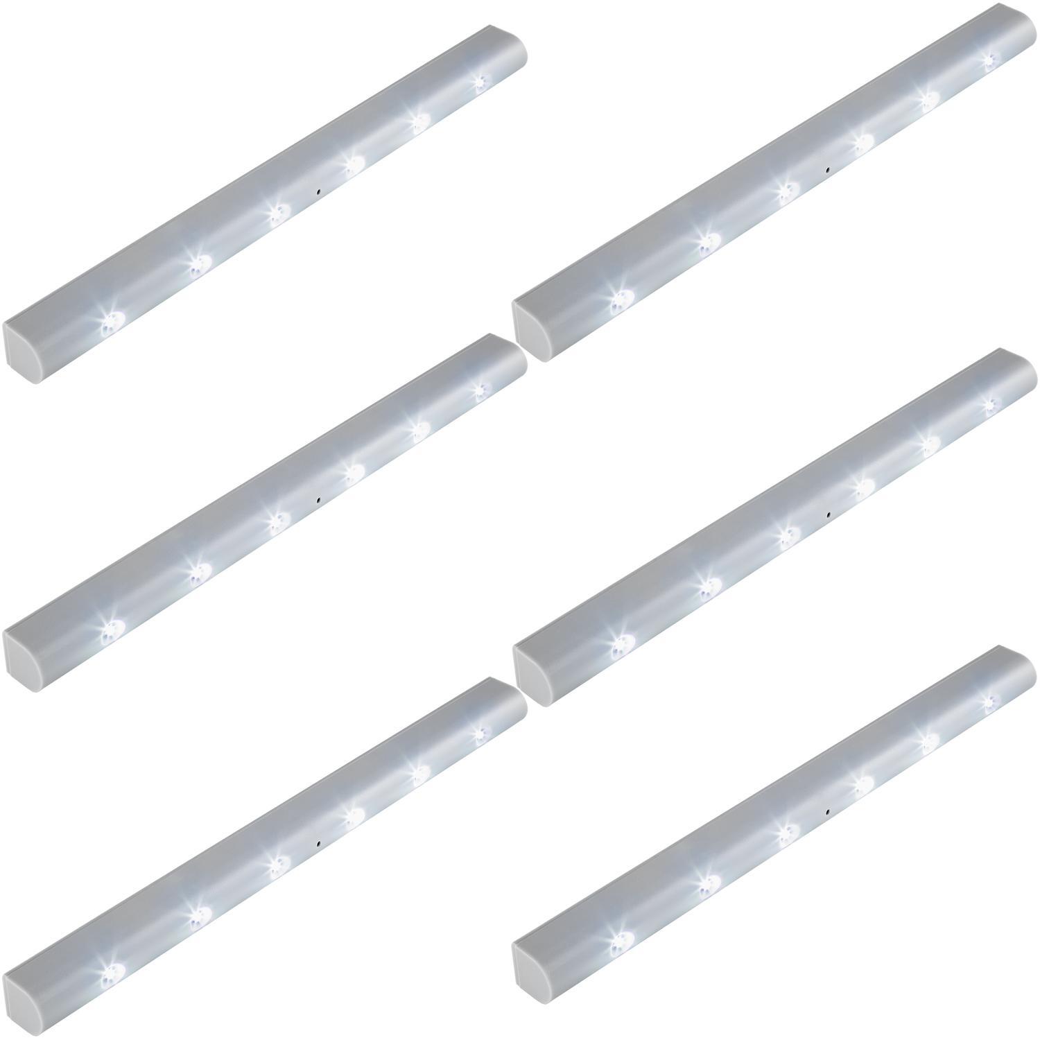 Ødelæggelse mund alliance 6x LED Lys på liste med bevægelsessensor - grå | Elgiganten
