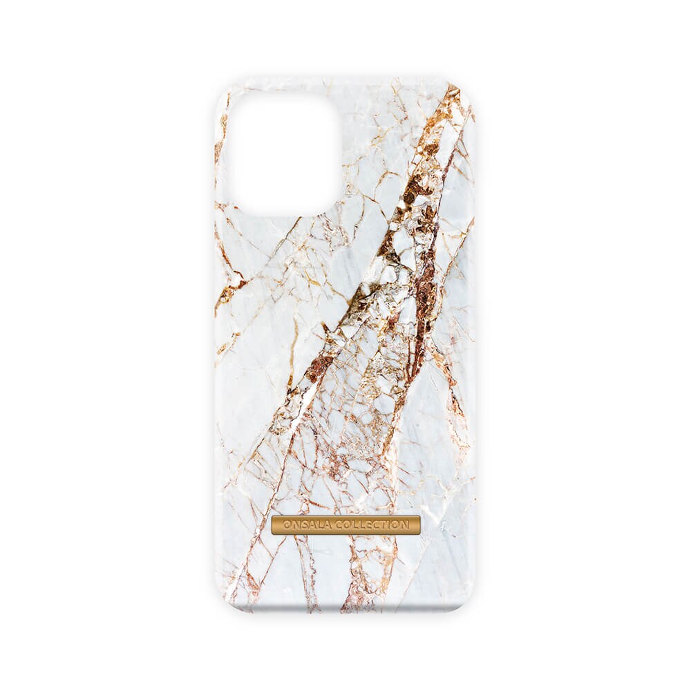 Gear Onsala cover til iPhone 12/12 Pro (white rhino marble) | Elgiganten