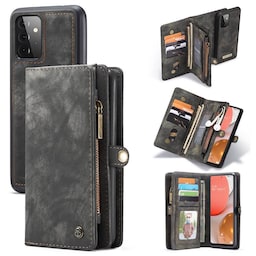 Multi-Wallet CaseMe 11-kort Samsung Galaxy A72  - Sort / Grå