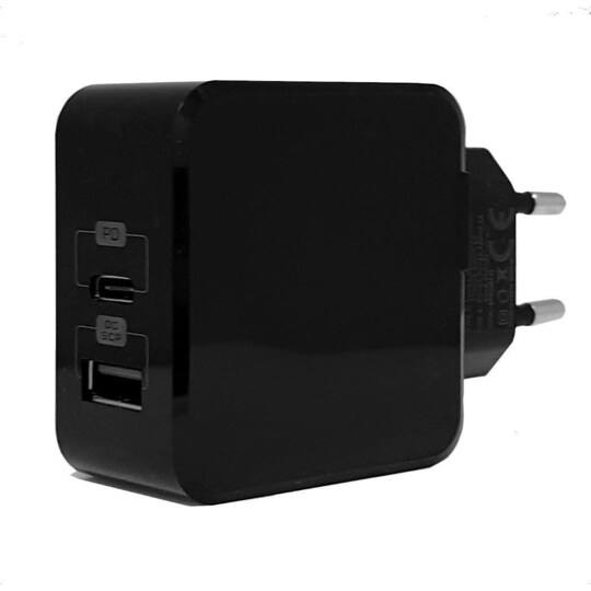 Mcdodo CH-6921 USB oplader C PD3.0 QC4.0 30W og USB A sort QC3.0 |  Elgiganten