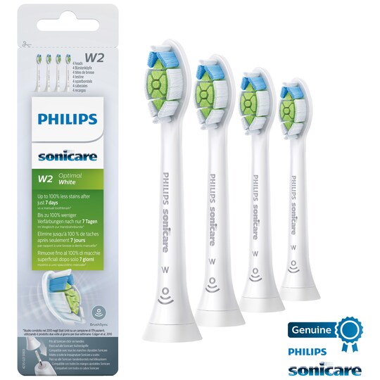 Philips Sonicare tandbørstehoveder HX6064/10 (hvid) | Elgiganten