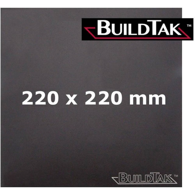 BUILDTAK BT220X220 BUILDTAK printunderlag folie 220 x