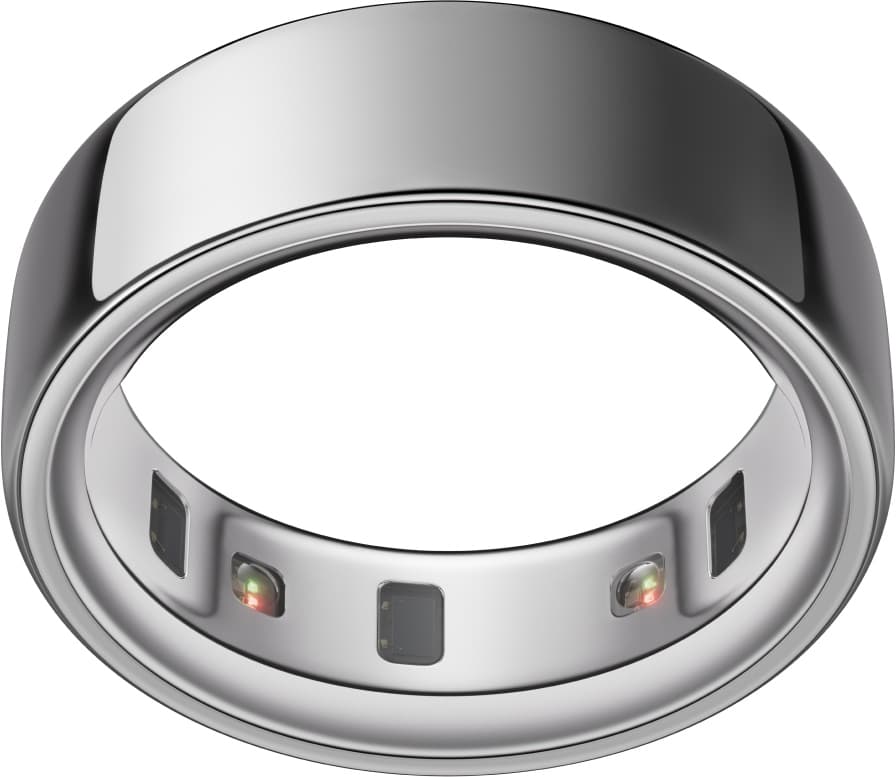 Oura Ring 4 Smart Ring størrelse størrelse 15 (sølv)