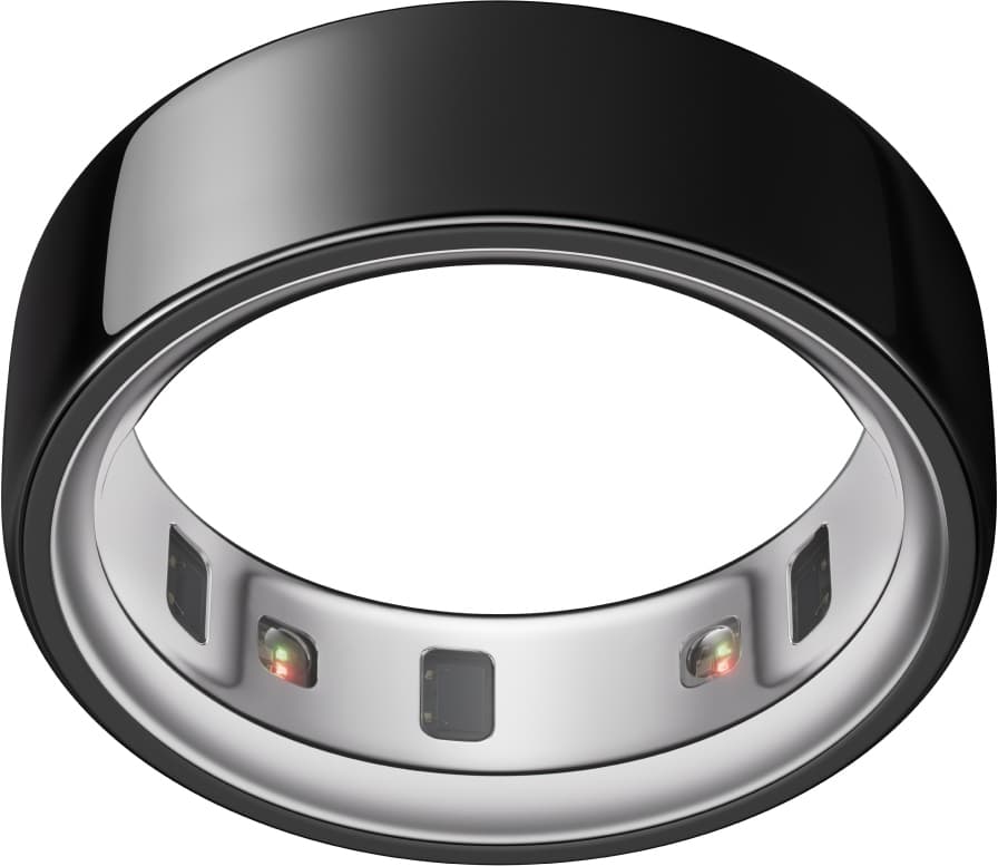 Oura Ring 4 Smart Ring størrelse 6 (sort)