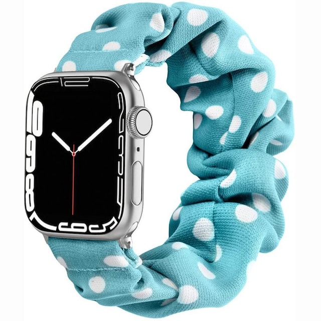 Scrunchie Elastic Armbånd Apple Watch 7 (41mm) - Bluedot