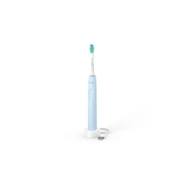 Philips Sonicare elektrisk tandbørste HX3651/12 Genopladelig, Til voksne, Antal børstehoveder inkluderet 1, Antal tænder børstetilstande 1, Sonic-teknologi, Lyseblå