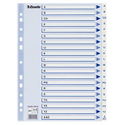 ESSELTE Register Non-Stop A4/A-Ø Hvid