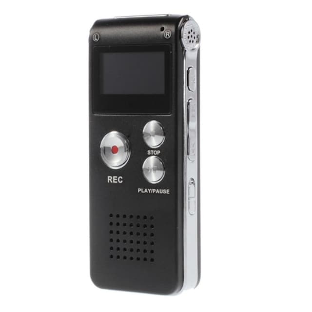 SK-012 bærbar 8 GB digital stemmeoptager USB-flashdrev MP3-afspiller
