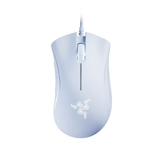 Razer Gaming Mouse DeathAdder Essential Ergonomisk optisk mus, hvid, kablet  | Elgiganten