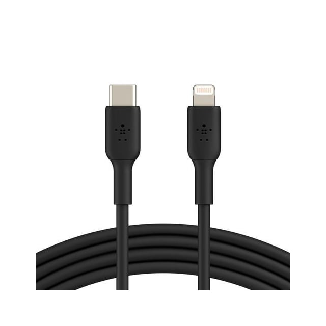 Belkin USB-C til Lightning, sort (1m)