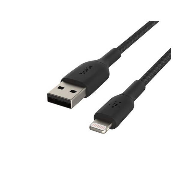 Belkin USB-A to Lightning Braided, Black (2m)