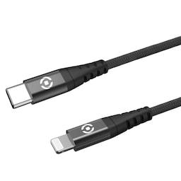 USB-C-Lynkabel Nylon USB-PD 60W 1m