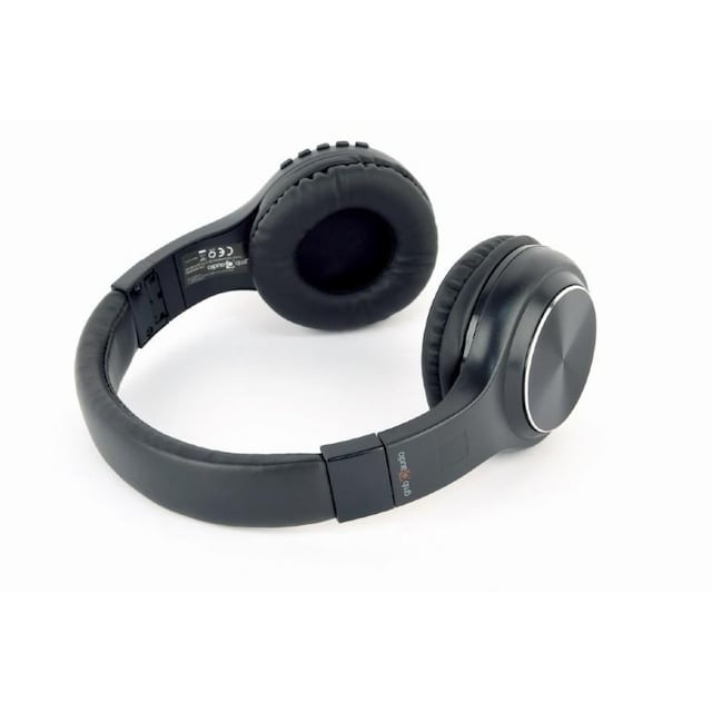 Gembird Bluetooth stereo headset "Warszawa" BHP-WAW Pandebånd/On-Ear, Bluetooth, Sort, Trådløs