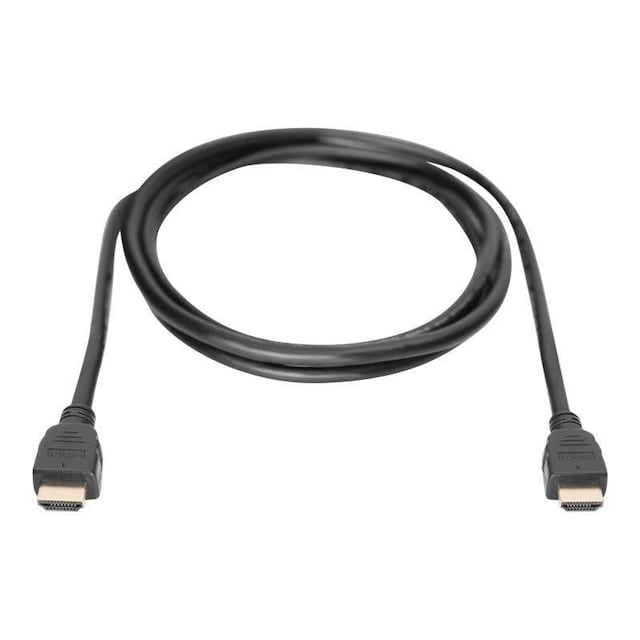 Digitus Ultra High Speed HDMI-kabel med Ethernet AK-330124-020-S Sort, HDMI til HDMI, 2 m