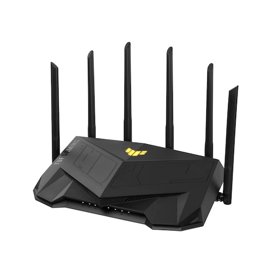 Asus Wireless Wifi 6 AX5400 Dual Band Gigabit Router TUF-AX5400 802.11ax,  Ethernet LAN (RJ-45) porte 4, Antennetype 6x Ekstern, 1 x USB 3.2 |  Elgiganten