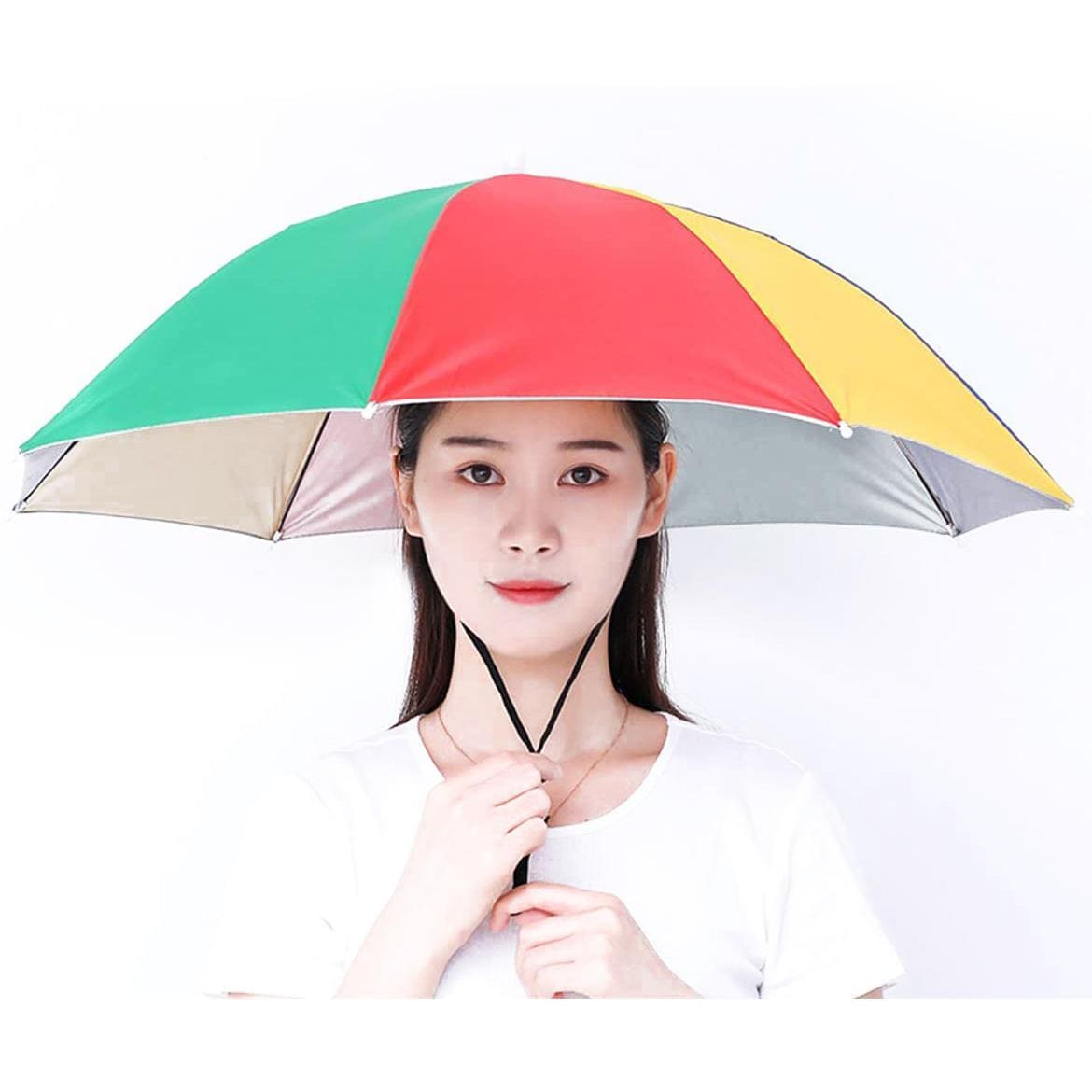Paraplyhat Plast / Oxford stof Flerfarvet | Elgiganten