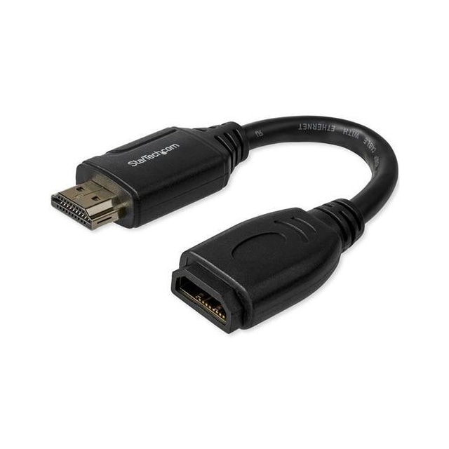 StarTech.com Höghastighets portsparande HDMI-kabel - 4K 60 Hz - 15 cm, 0,152 m,