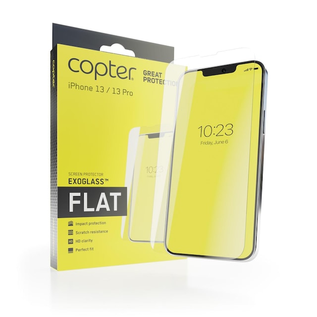 Copter Exoglass til iPhone 13/13 Pro