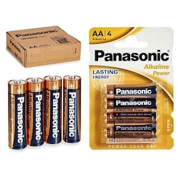Batterier Panasonic Corp. LR6 4-BL